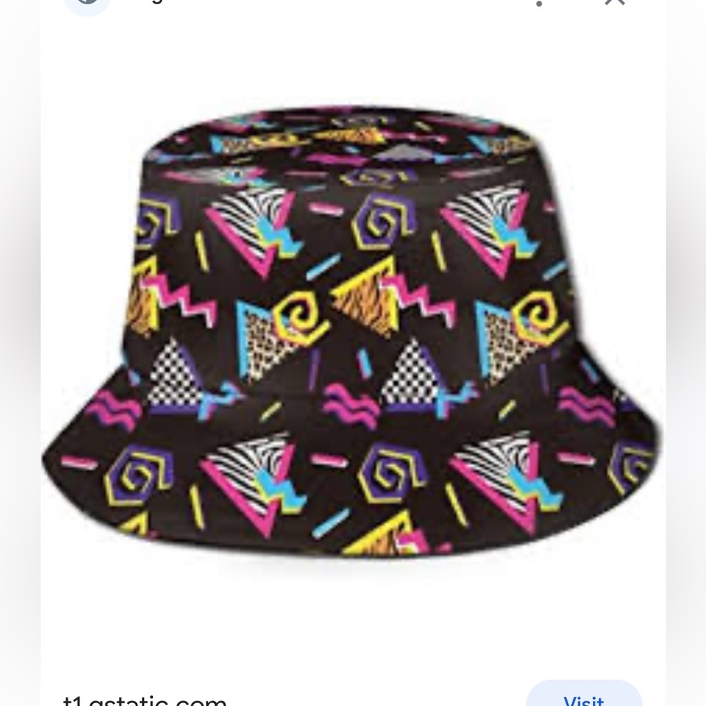 COPY - CoCopeaunts Fashion Retro 80s 90s Lcons Bucket Hat New